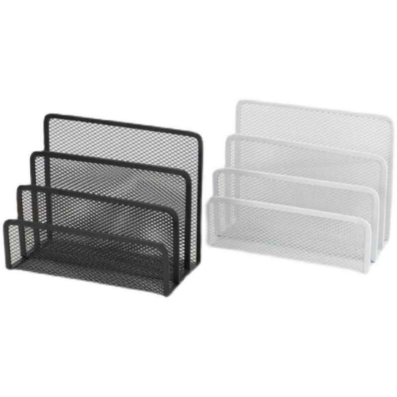 Metal Letter Tray and File Organizer Bookend