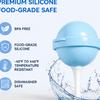 Silicone Lollipop Ice Pop Mold: 4 Set Colorful DIY Sphere - Creative Frozen Treats for Summer Parties Kids