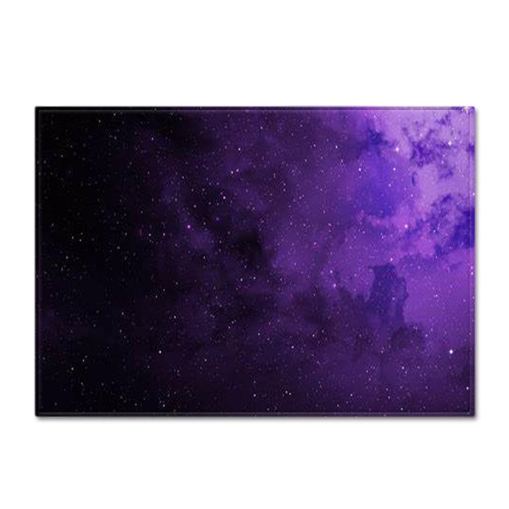 Starry Sky Carpet Feather Wind Bedroom Floor Mat