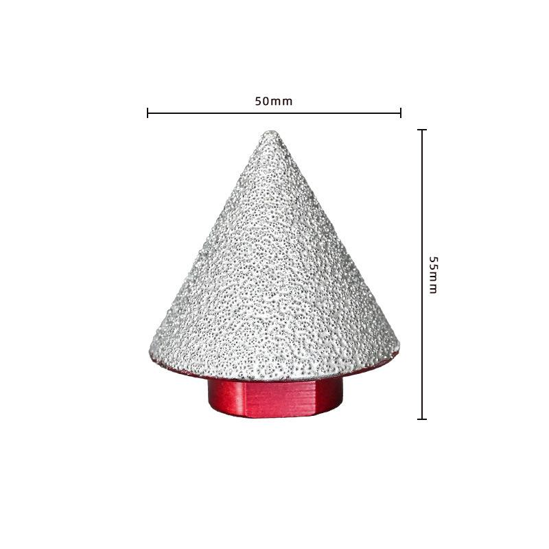 Brazed Diamond Tip Countersink Precise Beveling Tool for Smooth Finishing