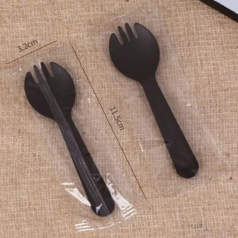 Xingduo Disposable Dessert Fork Spoons