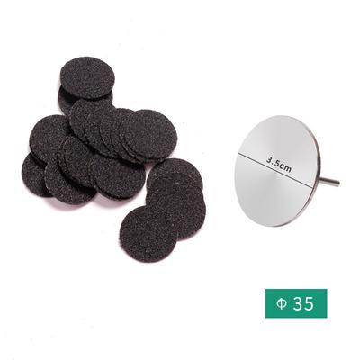 Utbytbart runt slippapper Pedikyr Fotvårdsverktyg Nagelborr