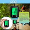 Cycle Computer Speedometer Multifunctional Large Screen Display Waterproof Wired Bike