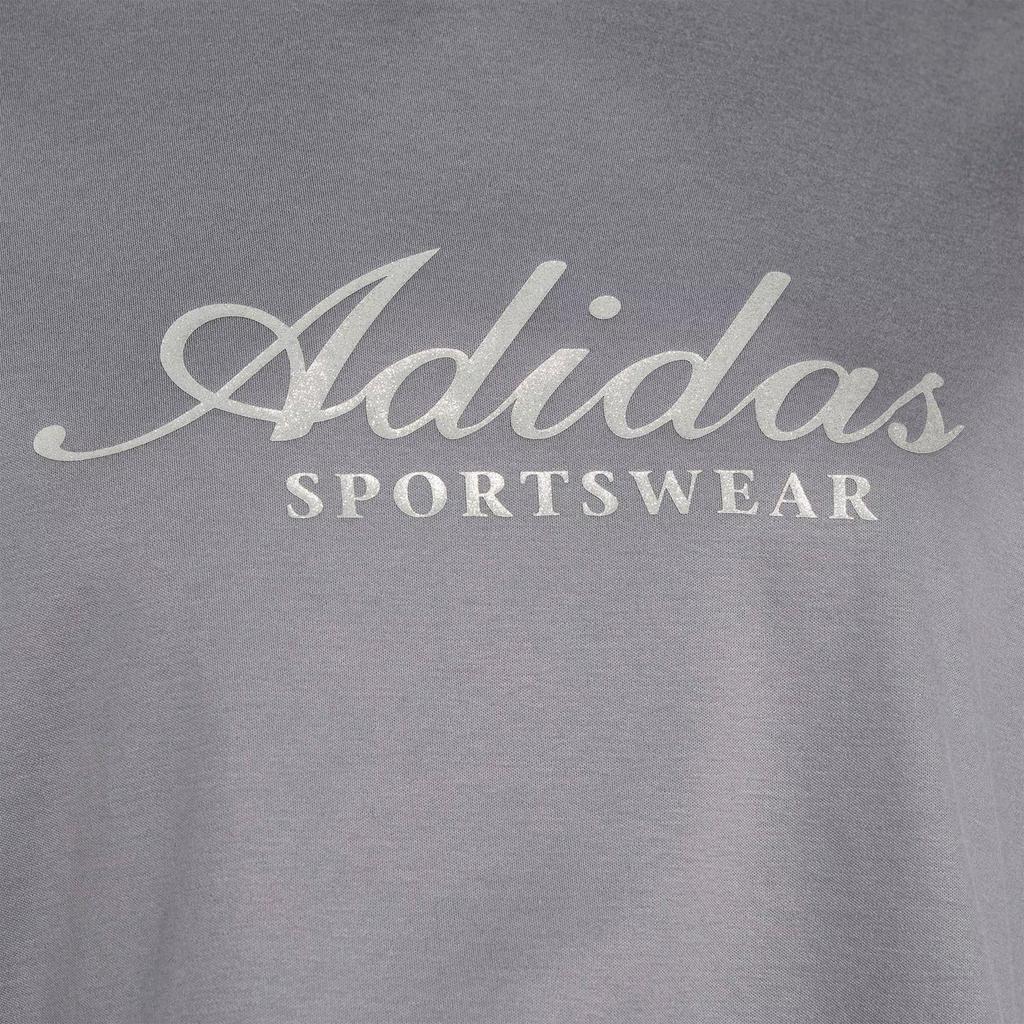 Adidas Dance Three Stripes Movement Series Pure Cotton Casual Long Sleeve Drop Shoulder T-Shirt Women tops KX8924