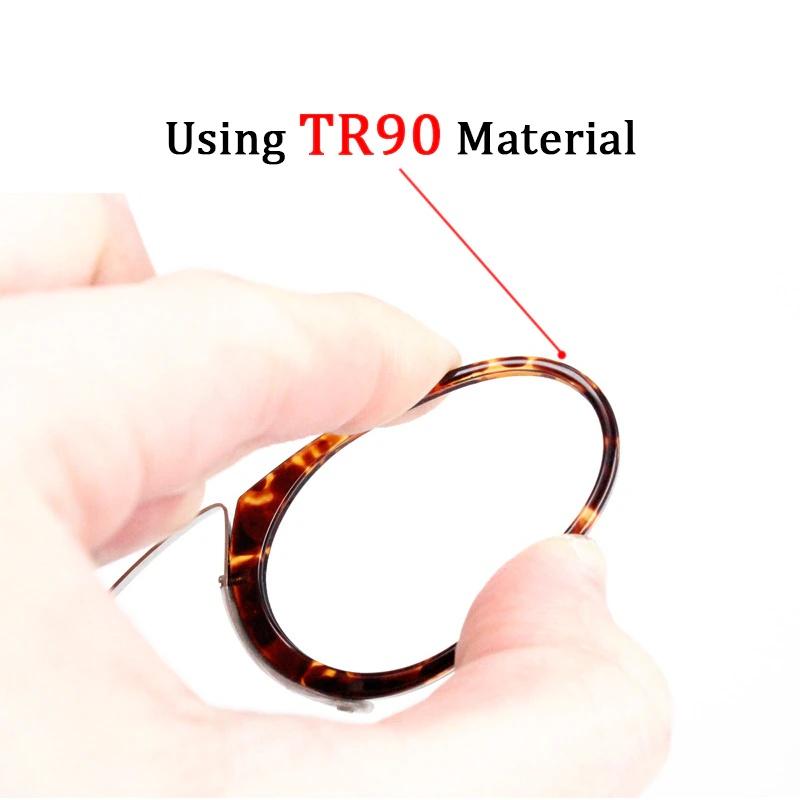 Clip Nose Mini Reading Glasses Men Women Readers Glasses Prescription Glasses Without Sideburns Pince-nez