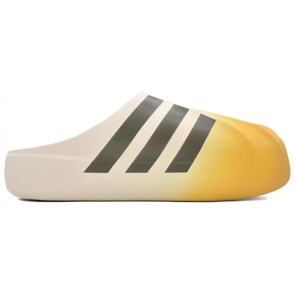 Adidas Originální pantofle Adifom Superstar Mule Pohodlné protiskluzové pantofle s uzavřenou špičkou Unisex pantofle Žlutá Bílá Černá JP5687