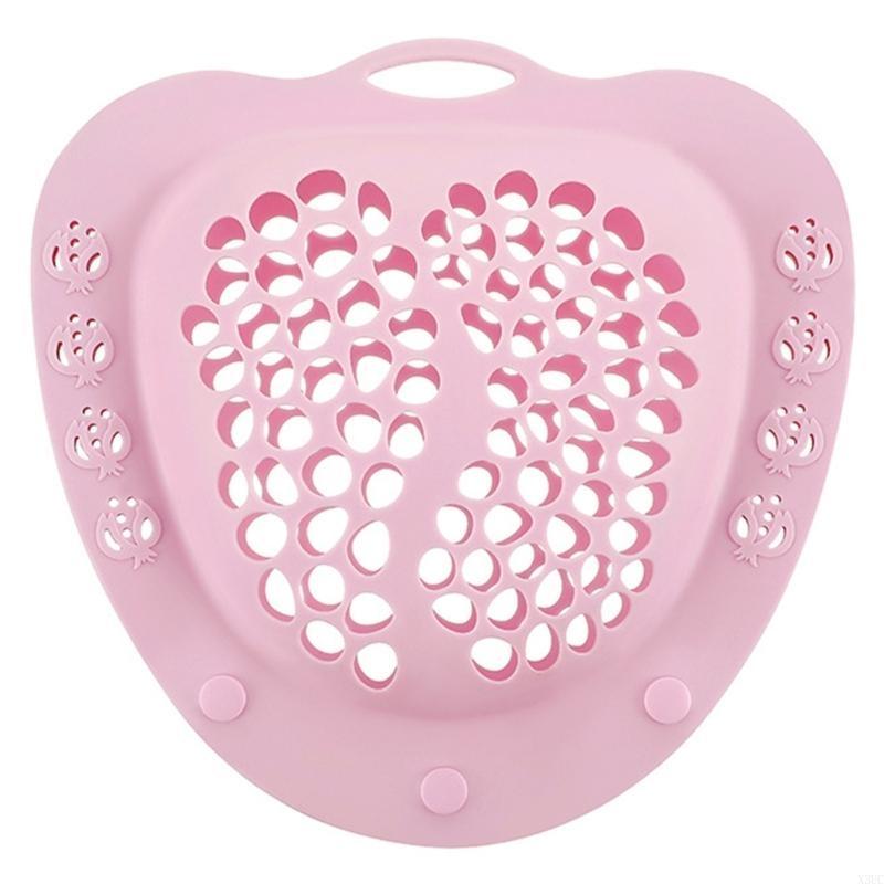 

Soft Silicone Lingerie Laundry Bag Practical Bra and Delicate Clothing Protectors Breathable Mesh Intimates Wash X3UC розовый