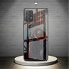 Glass Case For Samsung Galaxy A52 A71 A50 A51 A70 A21s A31 A72 A10 A12 A30 A22 5G Phone Cover Landscape Ink Japan Samurai Art