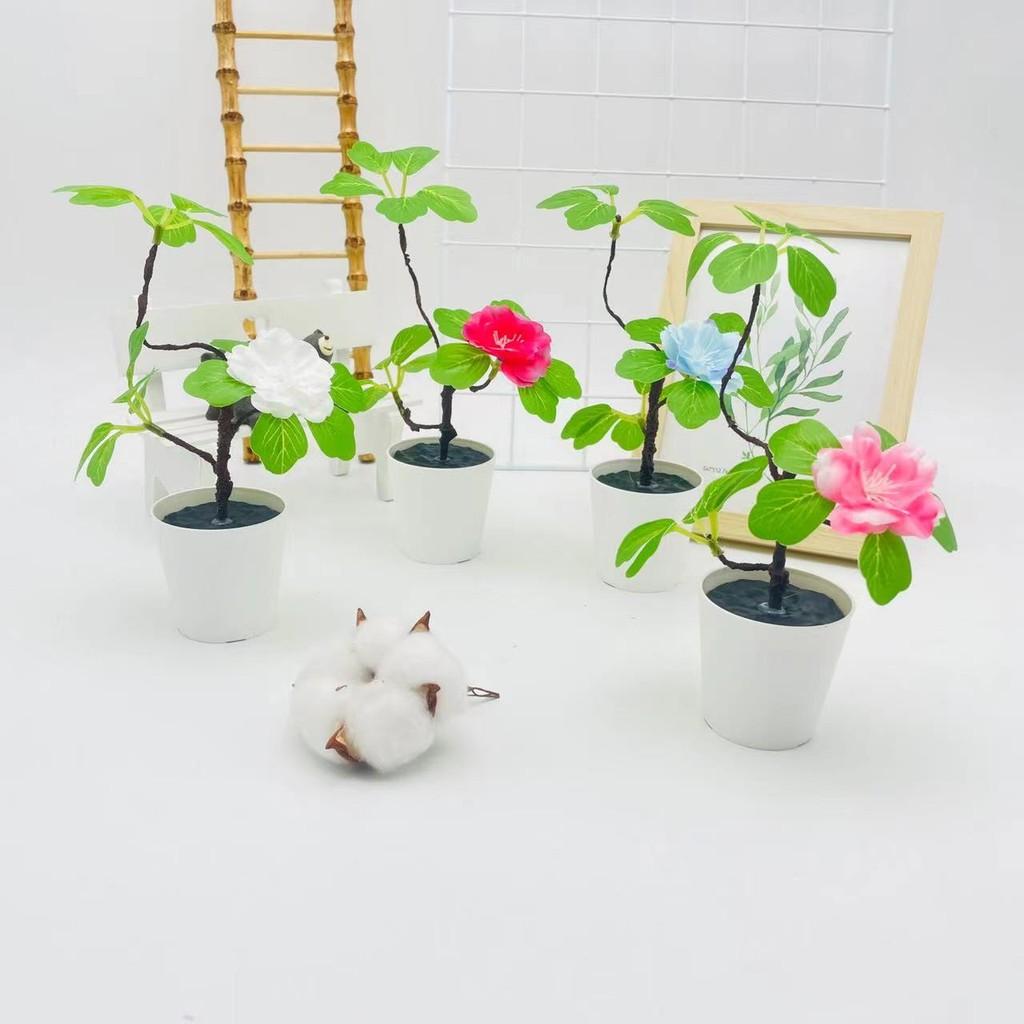 Flowers Artificial Potted Indoor Living Room Wedding Decoration Photography Prop
