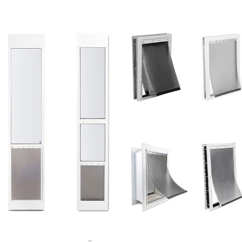 Dog Door Replacement Flap Entry Easy Installation Flap Replacement Dog Door Curtain for Interior Exteriors Door