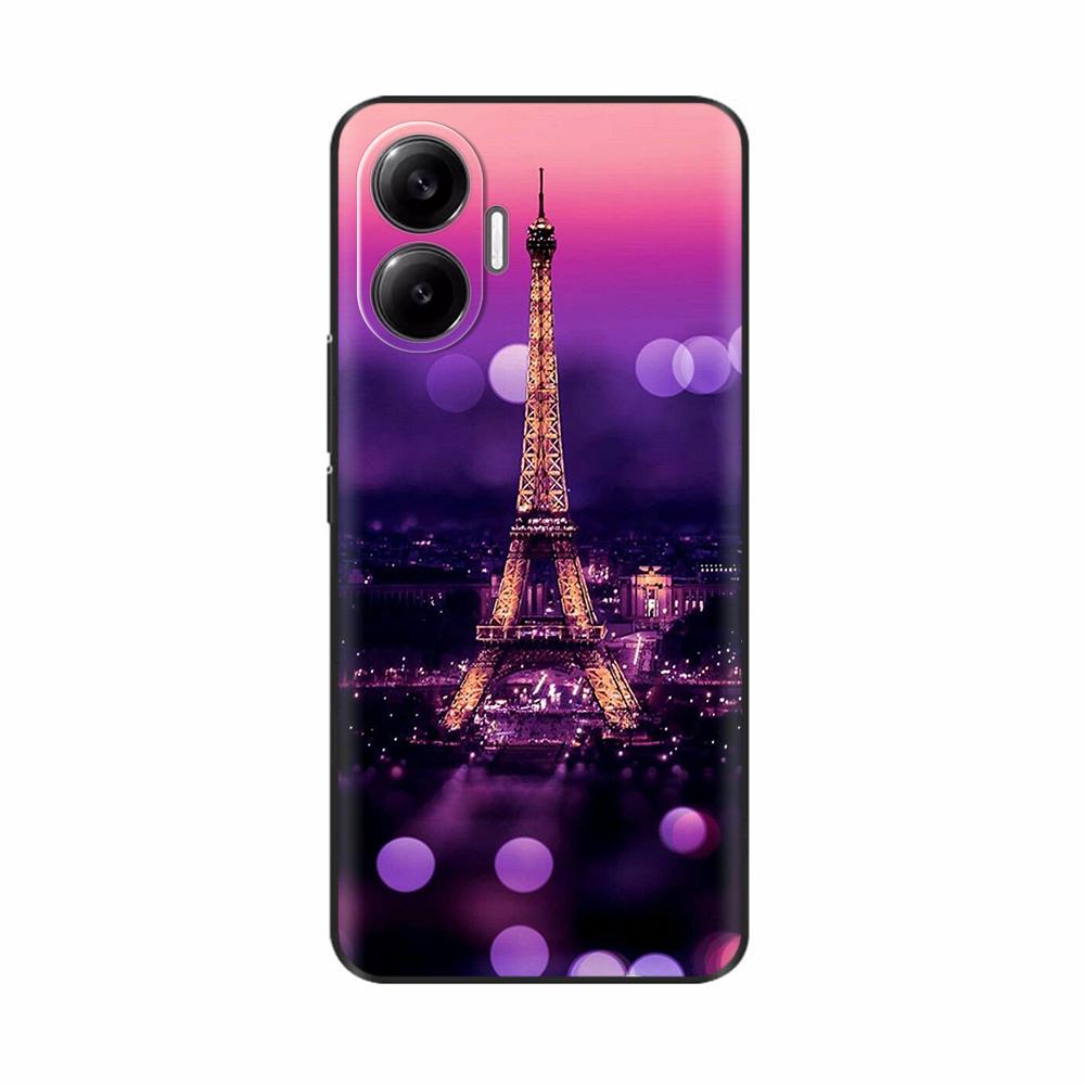 For Xiaomi Poco F7 PocoF7 Phone Cover For Redmi Turbo 4 Pro 5G Case Silicone Cute Love Painted Shockproof Shell Bumper Fundas
