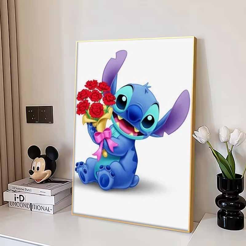 Disney Diamond Stitch DIY 5D Mosaic Embroidery Hobby Gift Home Decor