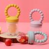 3pcs Children's Silicone Fruit  Vegetable Feeder With Handle  Perfect Food Supplement Pacifier Christmas Halloween