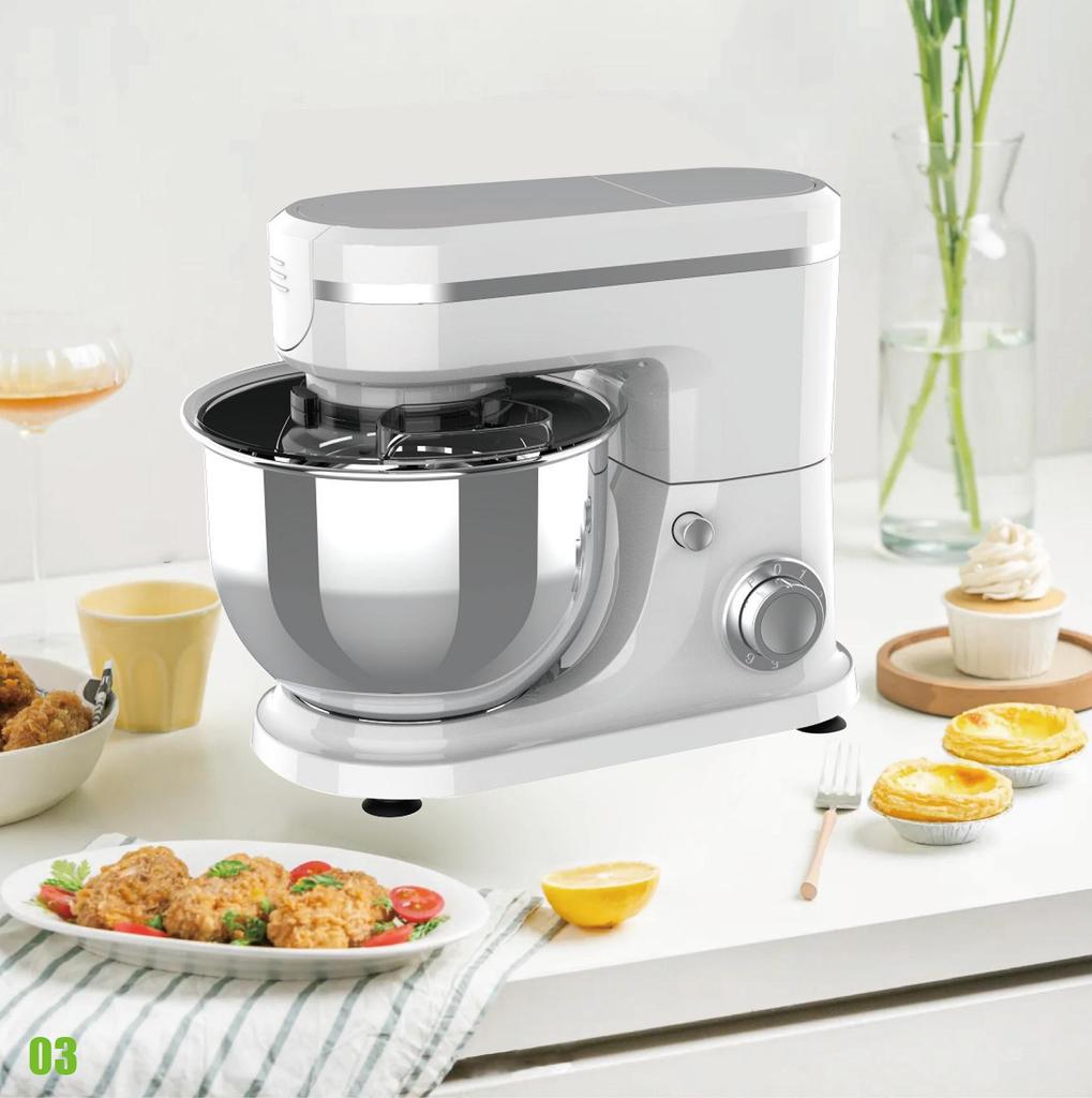 5L Multi-Functional Kitchen Mixer: Dough, Whipping, Juicing & More