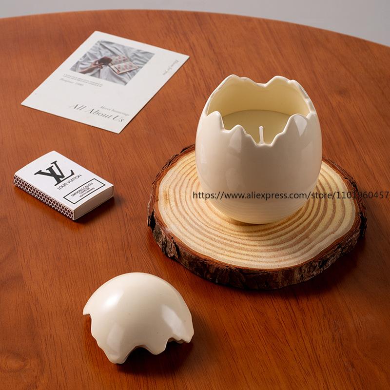 Aromatherapie Ornamenten in Scandinavische Ins Stijl met Creatieve en Gepersonaliseerde Eierschaalvormige Designs voor Thuis Commercieel Hotel