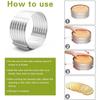 Standardized Cake Layer Cutter Stainless Steel Cake Layered Ring  Mousse Cake