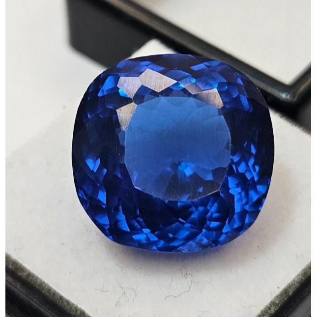Excellent Blue Sapphire For 18+ Ct Cushion Cut Certified Loose Gemstone
