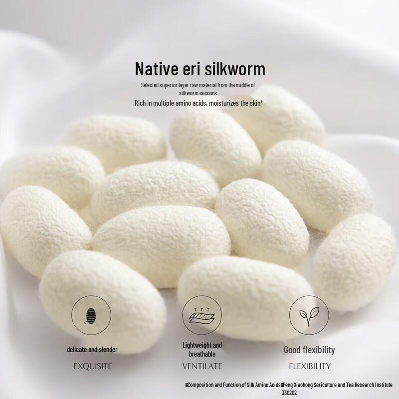 Mercury Home Textiles 100% Tussah Silk All-Season Two-in-One Duvet, 150x210cm