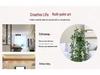 Artificial String of Pearls Vine: Cross-Border Hanging Green Plant for Home and Living Room Décor