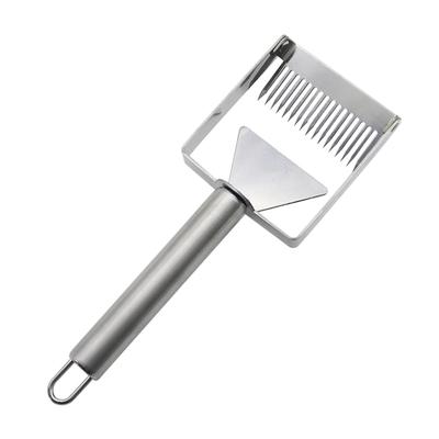 1 pezzo in acciaio inossidabile tipo ago raschietto per forchetta per miele taglio pettine per miele raschietto pala attrezzatura per apicoltore apicoltura