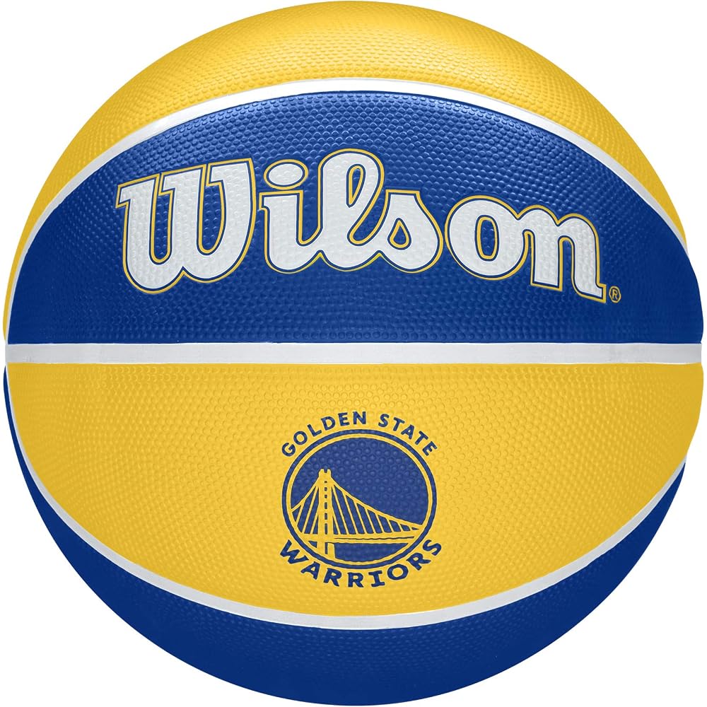 Wilson NBA Team Tribute Golden State Warriors Basketball 7 Size Outdoor 24.5 cm