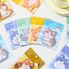 Kawai Stationery Cute Pet Cat Notes Student Use High Value and Sticky Marks N Times Office School Supplies Lovely Memo Pad