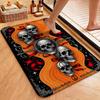 Dark Satanic Black Metal Art Patterned Rug Allseason Carpet For Entryway Home Party Decor Gift For Friends