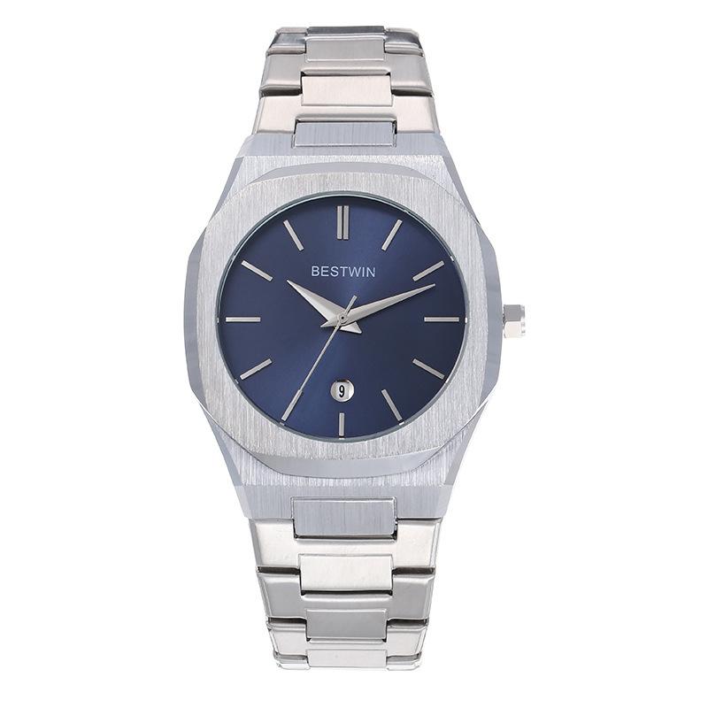 Waterproof Quartz Men S Watch Calendar Men S Watch Fashion Alloy Hand