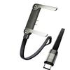 Cavo di Ricarica Pieghevole Con Supporto Integrato Cavo di Ricarica Rapida Telefono Tablet 240W Cavo Dati Ultra-Rapido Supporto per Telefono