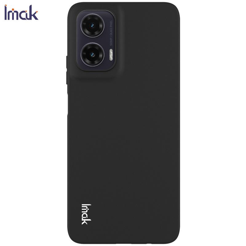 

Для Moto G35 G55 5G чехол для телефона IMAK UC-3 матовый мягкий чехол Moto G35 5G чёрный