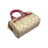 Coach Rowan 17 Classic Monogram Zipper Detachable Shoulder Strap Handbag Crossbody Mini Women handbag Brown Red C9947-IMP4J