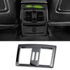 Back Row Air Outlet Vent Trim 1PCS For BMW 3 4 Series GT 2013- Black Steel