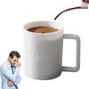 3D-gedruckter Kaffeebecher Fidget, Realistischer Kaffeeverschüttungs-Schreibtisch-Fidget, Spiral-Stressabbau-Sensorikspielzeug, Scherzgeschenk für Erwachsene, Büro, Zuhause, Kaffee-Liebhaber,