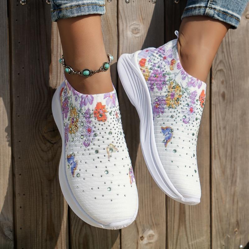 Chaussures mode femmes 2024 nouvelle mode mode couleur assortie respirantes simples chaussures de course décontractées pour femmes