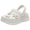 Skechers Max Cushioning Foamies Versatile Comfortable Clogs Women Clogs White 111675-OFWT