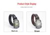 Western Cowboy Zinc Alloy Buckle Cowhide Patterned Elastic Belt for Men - Retro Knight Style