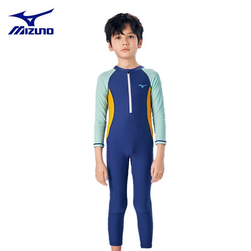 Mizuno Boys  Long-Sleeve Training Swimsuit N2CAB447-34 130