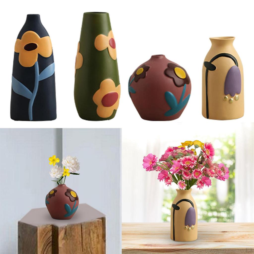 Ceramic Flower Holder for Home Decoration And Centerpieces