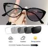 Xiaomi Women Cat Eye Photochromic Myopia Eyeglasses Retro TR Frame Light Sensitive Color Changing 0 To ‑400 Diopters Fashion Daily