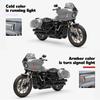 Waterproof Motorcycle Side Fairings Headlight LED Turn Signal Light Trim Lamp For Harley Low Rider ST FXLRST 2022-2025 2023,Low Rider El Diablo FXRST