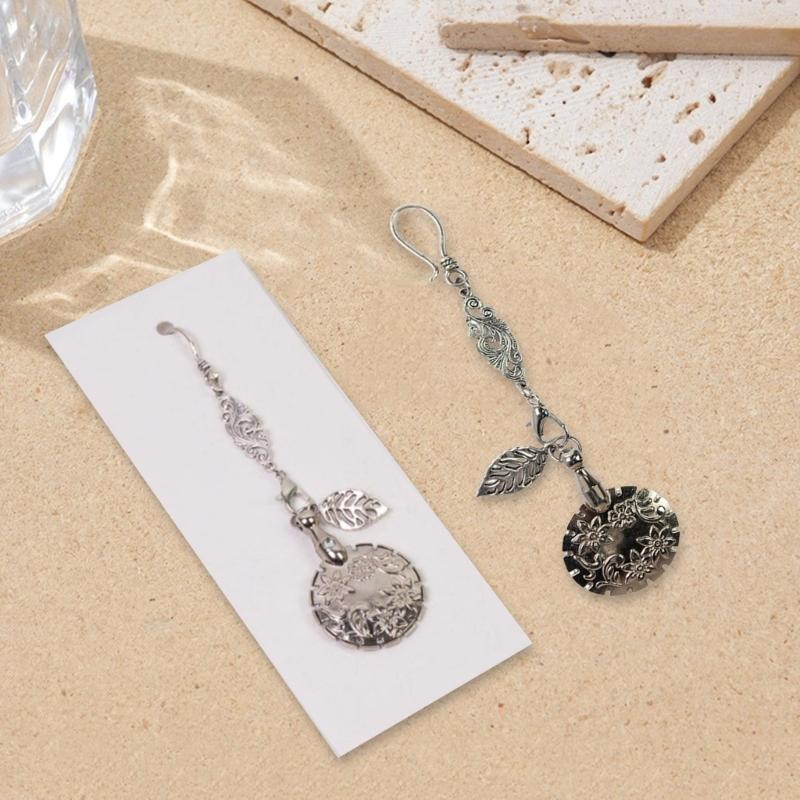 Round Shaped Metal Thread Cutter Pendant Yarn Cutter Sewing Tool Accessories for Professional