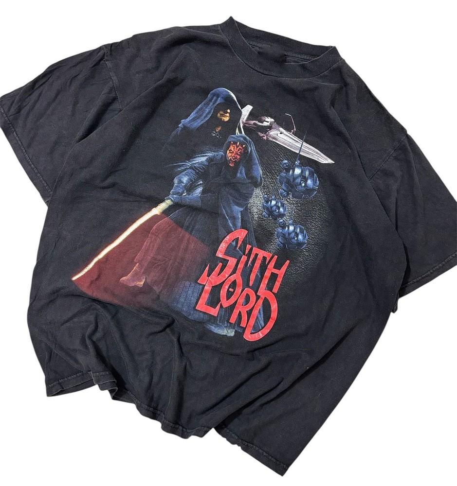 Anni '90 Signore dei Sith Star Wars Horror Film TV Cartone Animato Maglietta S-5XL Riproduzione NUOVA T-Shirt Unisex