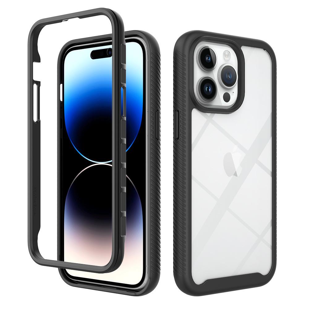 Applicable to Apple iPhone11promax mobile phone case transparent 11plus star three anti-drop protective case