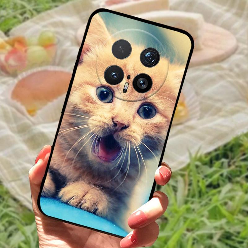 Støtsikker Fodral For Honor Magic 8 Pro Deksel Mykt TPU Silikon Kamera Beskyttelsesdeksel For Honor Magic8 Pro BKQ-AN10 Telefon Skall