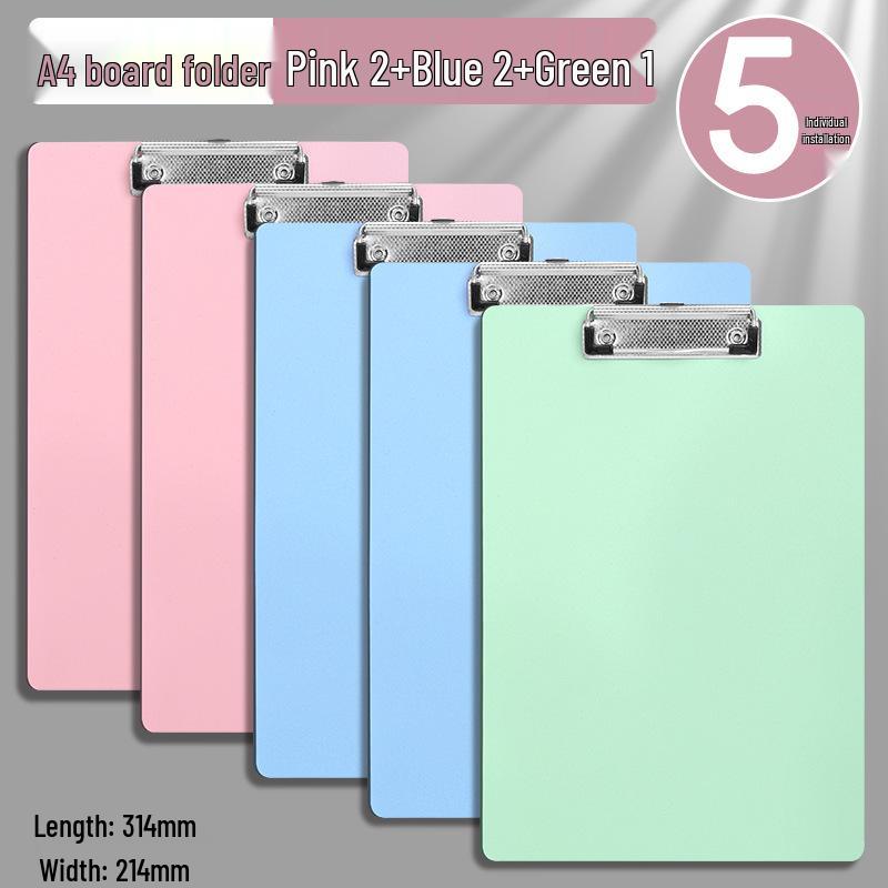 A4 Clipboard Writing Pad Folder - Ideal for Students & Exams