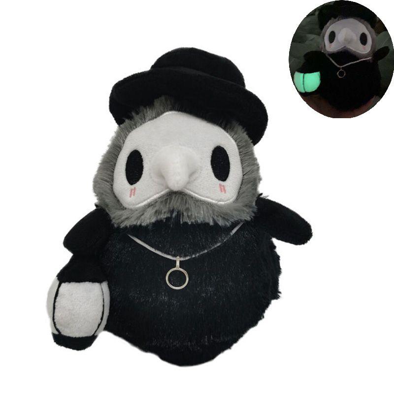 Plague Scp Foundation Doctor Luminous Plush Toy Lovers Doll Decoration Halloween