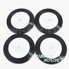 (25 yards/roll) 1/4" (6mm) Black Single Face Satin Ribbon Webbing Decoration Gift Christmas Ribbons