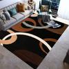 Stylish Geometric lines Washable Modern 3D Printing Carpet Mat for Living Room Bedroom Toilets Home Decoration Rugs