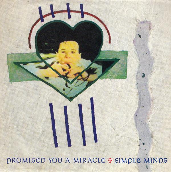 

7inch Record SIMPLE MINDS - Promised You A Miracle VS488 Virgin 1982 UK Rock Used