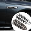 2Pcs For Opel OPC Astra K Vectra Corsa Zafira Insignia Metal Car Logo Side Fender Body Sticker Badge Decoration Auto Accessories
